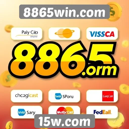 Variedade de métodos de pagamento em 8865win.com
