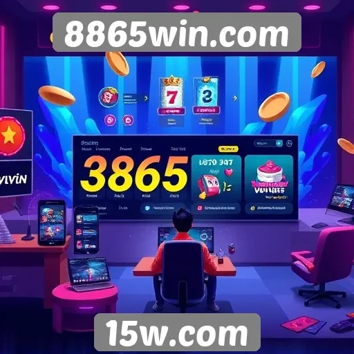 Experiência de usuário no site de jogos 8865win.com